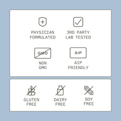 L-Glycine and L-Taurine ingredients