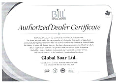 Bill Natural Sources branding and product label