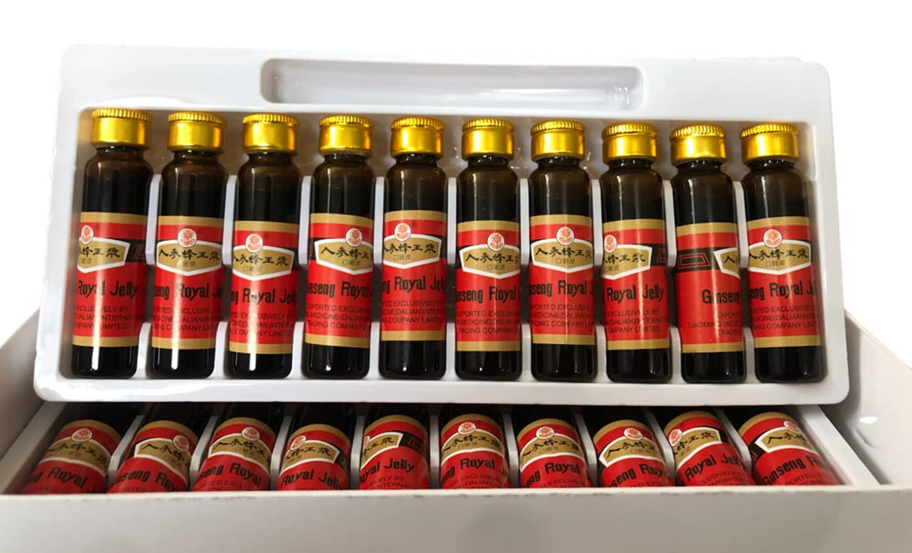 Front view of bottle with label