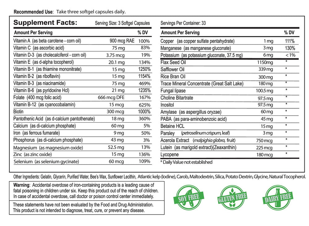 Bio-35 daily dosage instructions