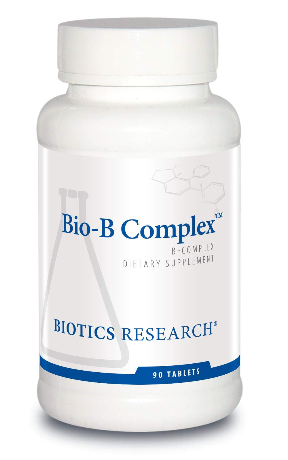 Label for Biotics Bio B Complex 90 Tabs