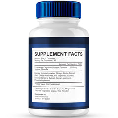 Official Bio Brain supplement packaging