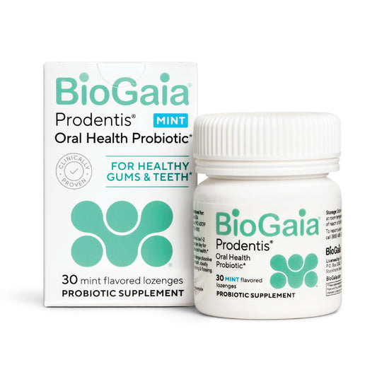 BioGaia Prodentis mint lozenge packaging