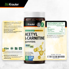 BIO KRAUTER logo on packaging front with product name