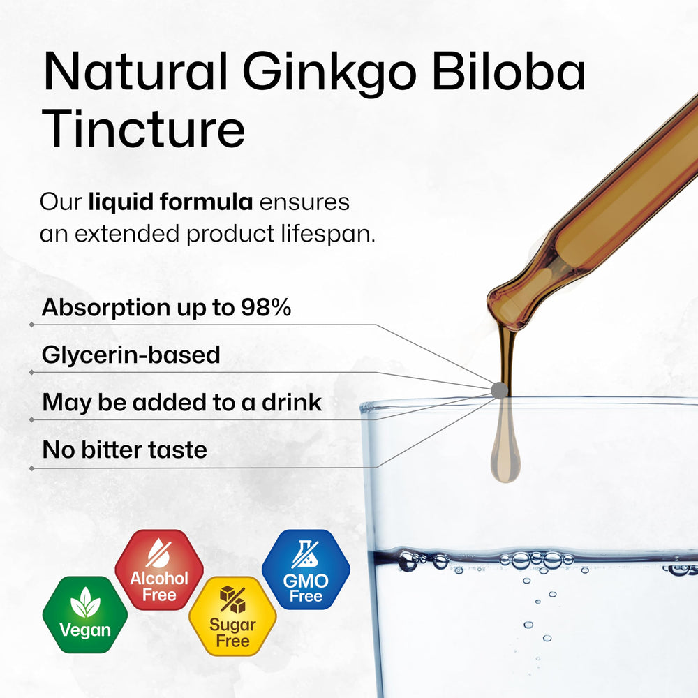 German technology crafted Ginkgo biloba supplement