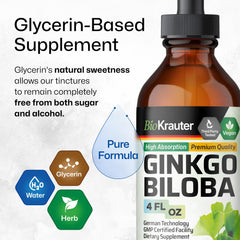 Glycerin-based tincture for smooth taste