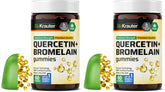 BIO KRAUTER Quercetin with Bromelain Gummies Pack 2, 60 vegan chews