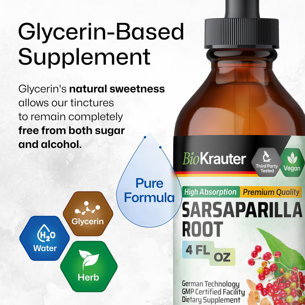 Tincture bottle on a white background
