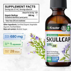 Label highlighting vegan and non-alcohol features