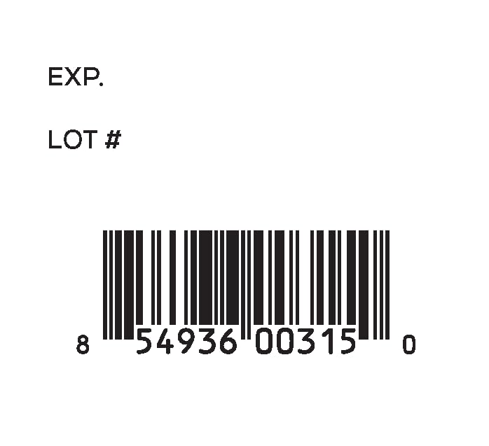 Free-from gluten yeast corn sugar salt wheat soy and preservatives label