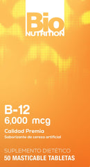 Serving size information for Bio Nutrition B-12 Sublingual Tablet