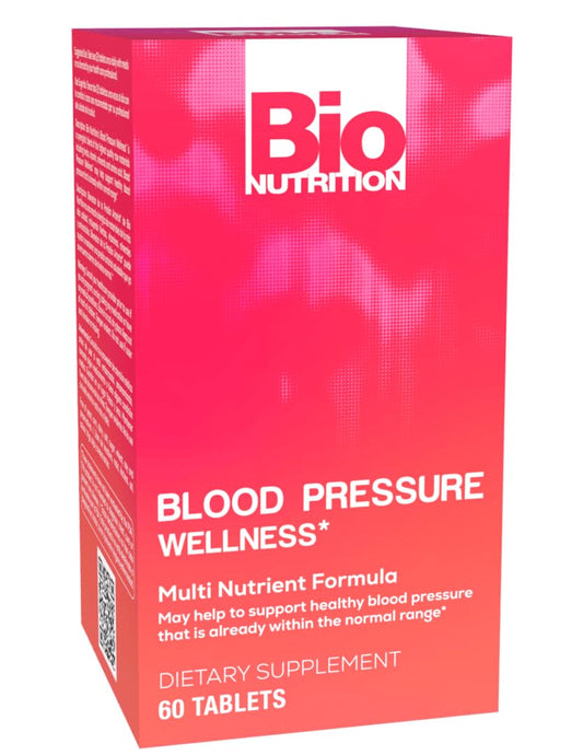 Bio Nutrition Blood Pressure Wellness bottle front view