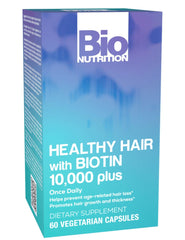 Bio Nutrition Healthy Hair Support bottle front label