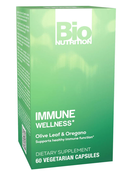 Bio Nutrition Immune Wellness bottle label