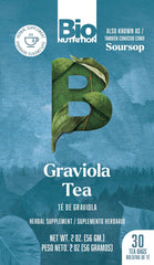 BIO NUTRITION INC. Graviola Tea 30 bag packaging box