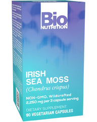 Bio Nutrition Irish Sea Moss bottle with label