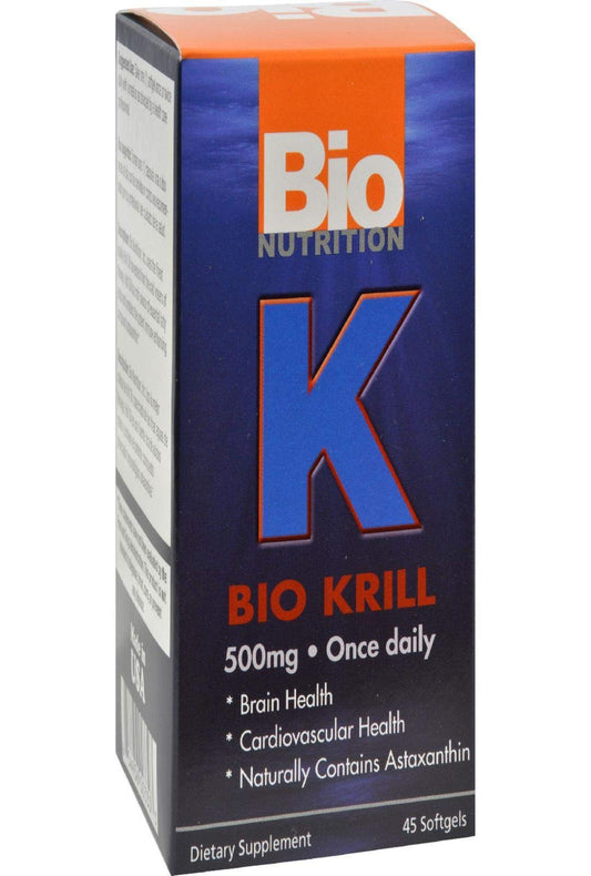 Bio Nutrition Krill Oil Complex 45 Softgels bottle