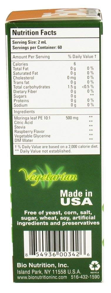 Moringa leaves and pods used in Bio Nutrition Moringa Liq