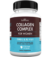 Graphic highlighting wellness benefits of multi-collagen