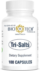 Nutrition label for Tri-Salts Powder 120 g