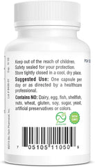 Nutrition facts showing mineral amounts of Tri-Salts Powder