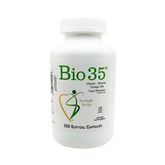 Bio35 300-count bottle – front view
