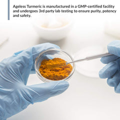 GMP-certified facility with third-party testing label