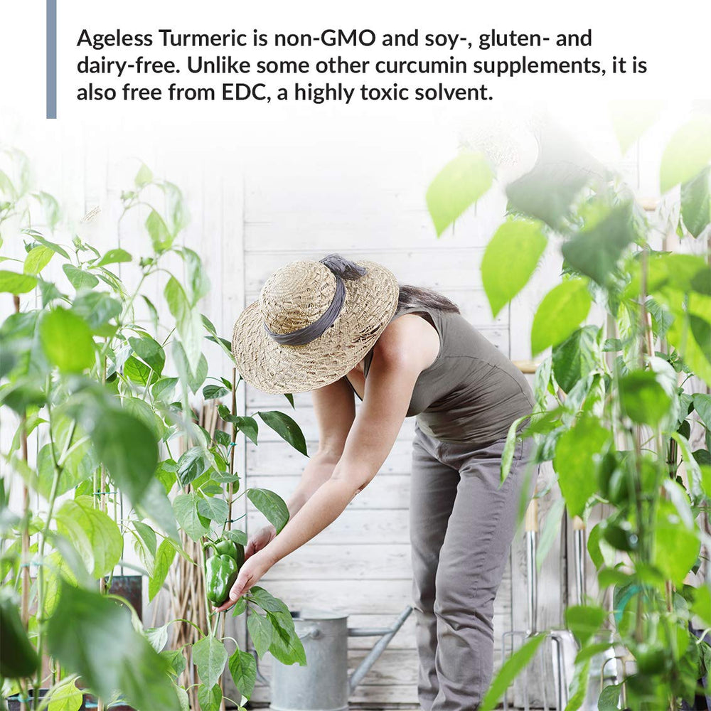 Non-GMO, soy-free, gluten-free turmeric supplement