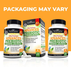 Capsules of advanced prebiotic supplement