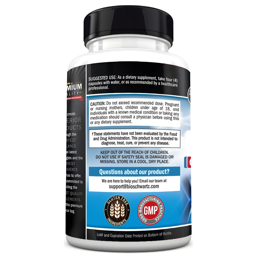 One-month supply of BioSchwartz Bone Strength bottles