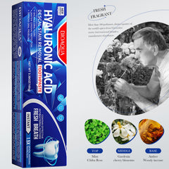 Enamel protection and oral care messaging on tube