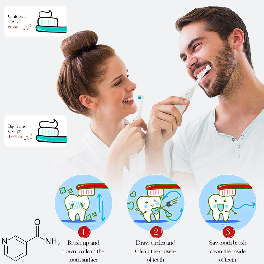 Toothpaste removing coffee and tea stains from teeth