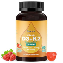 Biobor Vitamin D3 K2 gummies pack shot