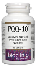 Bioclinic Naturals CerebroVital PQQ-10 bottle with 60 softgels