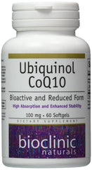 Bioclinic Naturals Ubiquinol Softgels bottle label
