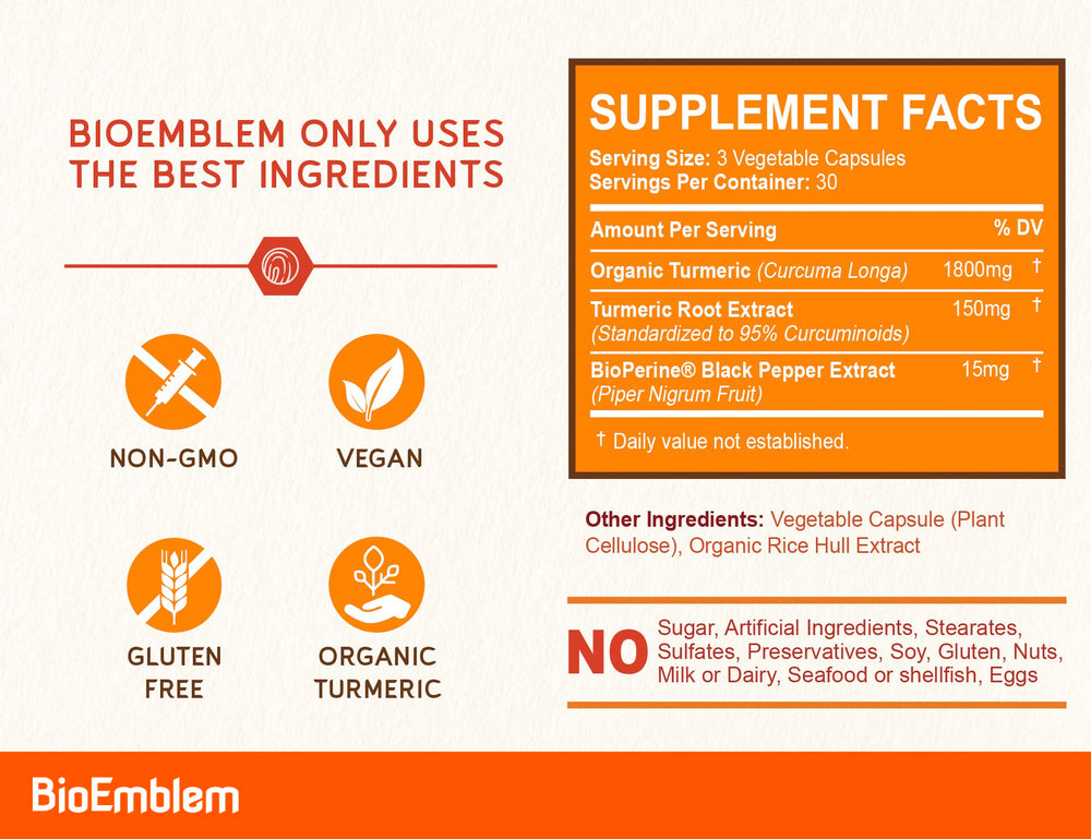 Extra-strength 95% curcuminoids extract