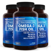 BioEmblem Omega-3 2000mg softgels front label