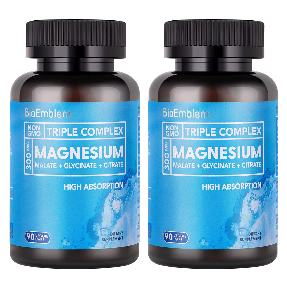 BioEmblem Triple Magnesium Complex bottle label