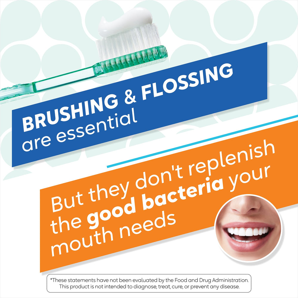 Fresh mint breath imagery with lozenges