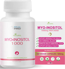BIOLABS PRO Myo-Inositol 1000mg bottle – front view