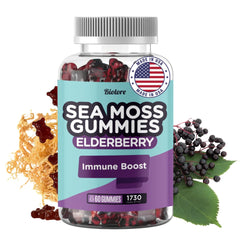 Biolore Sea Moss Gummies with Elderberry hero image
