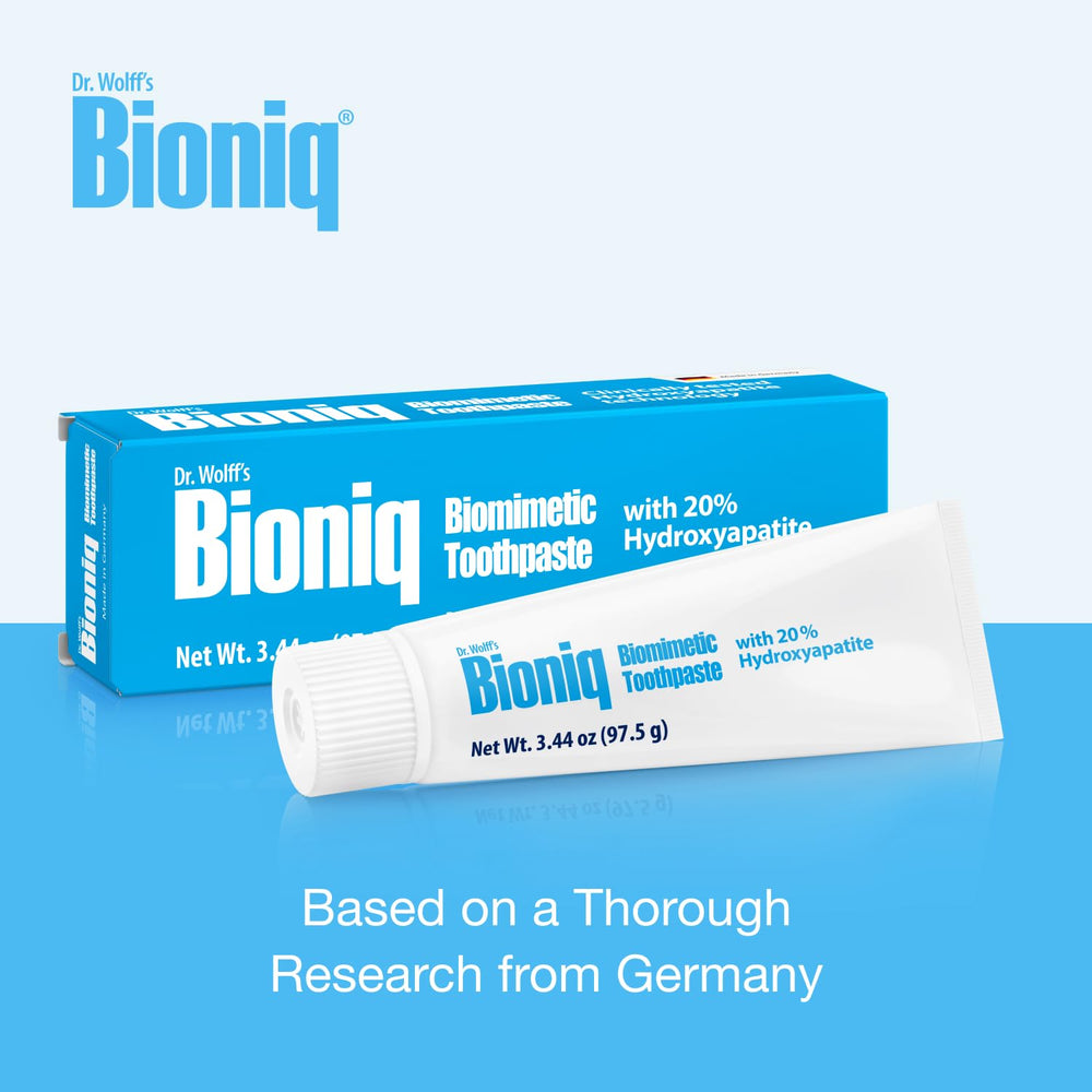 Ingredient label highlighting hydroxyapatite BioHAP