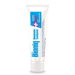 Close-up of the product label highlighting BioHAP content