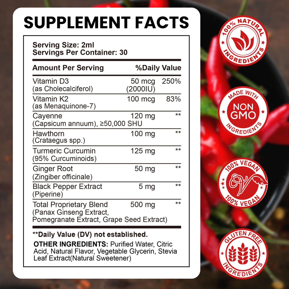 Bioperine black pepper extract for absorption