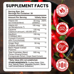Bioperine black pepper extract for absorption