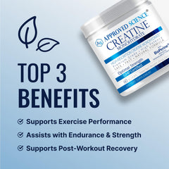 BioPerine-enhanced creatine monohydrate powder jar