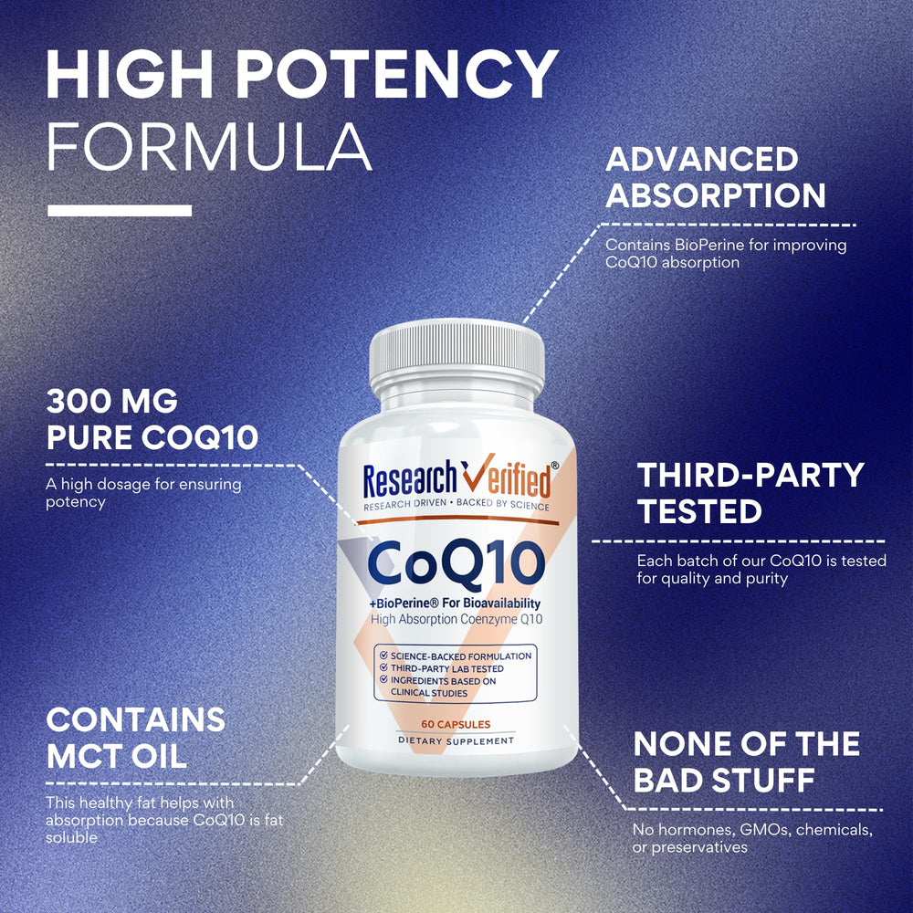 Bioperine on the label highlights enhanced absorption potential.