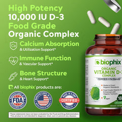 Turmeric roots and Biophix Vitamin D-3 Vcaps