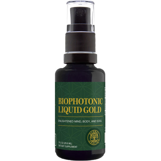 1 oz bottle of Biophotonic Liquid Gold Spray