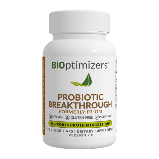 BiOptimizers Probiotic Breakthrough bottle and label